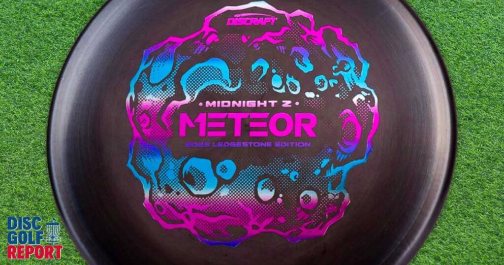 A black Discraft Meteor